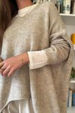 Big Softie Archie Slouch Knit Oatmeal